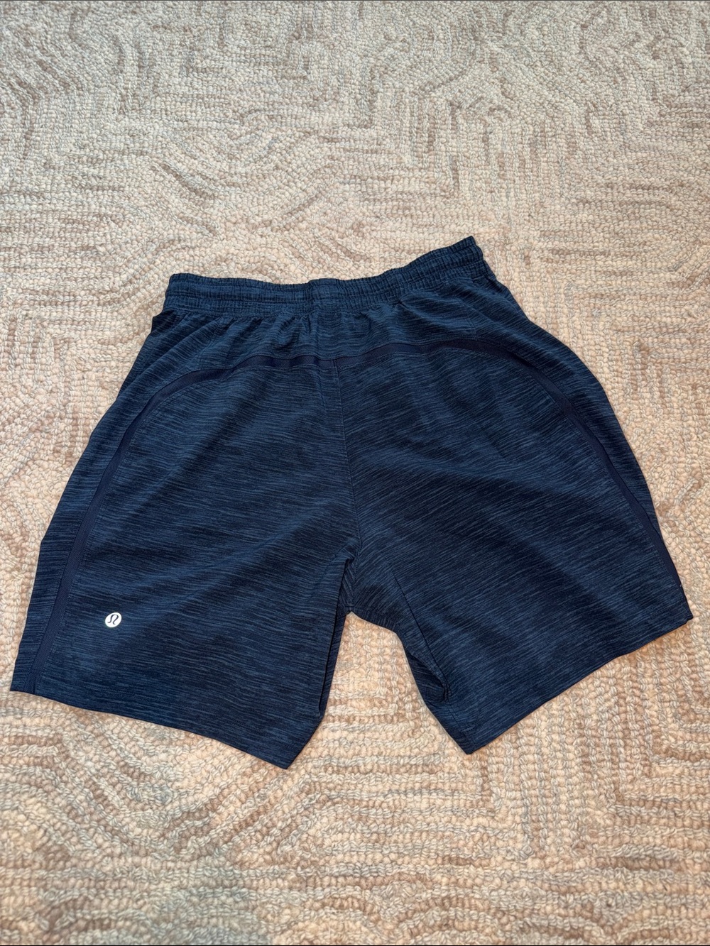 lululemon athletica Men's Navy Heather Athletic Shorts